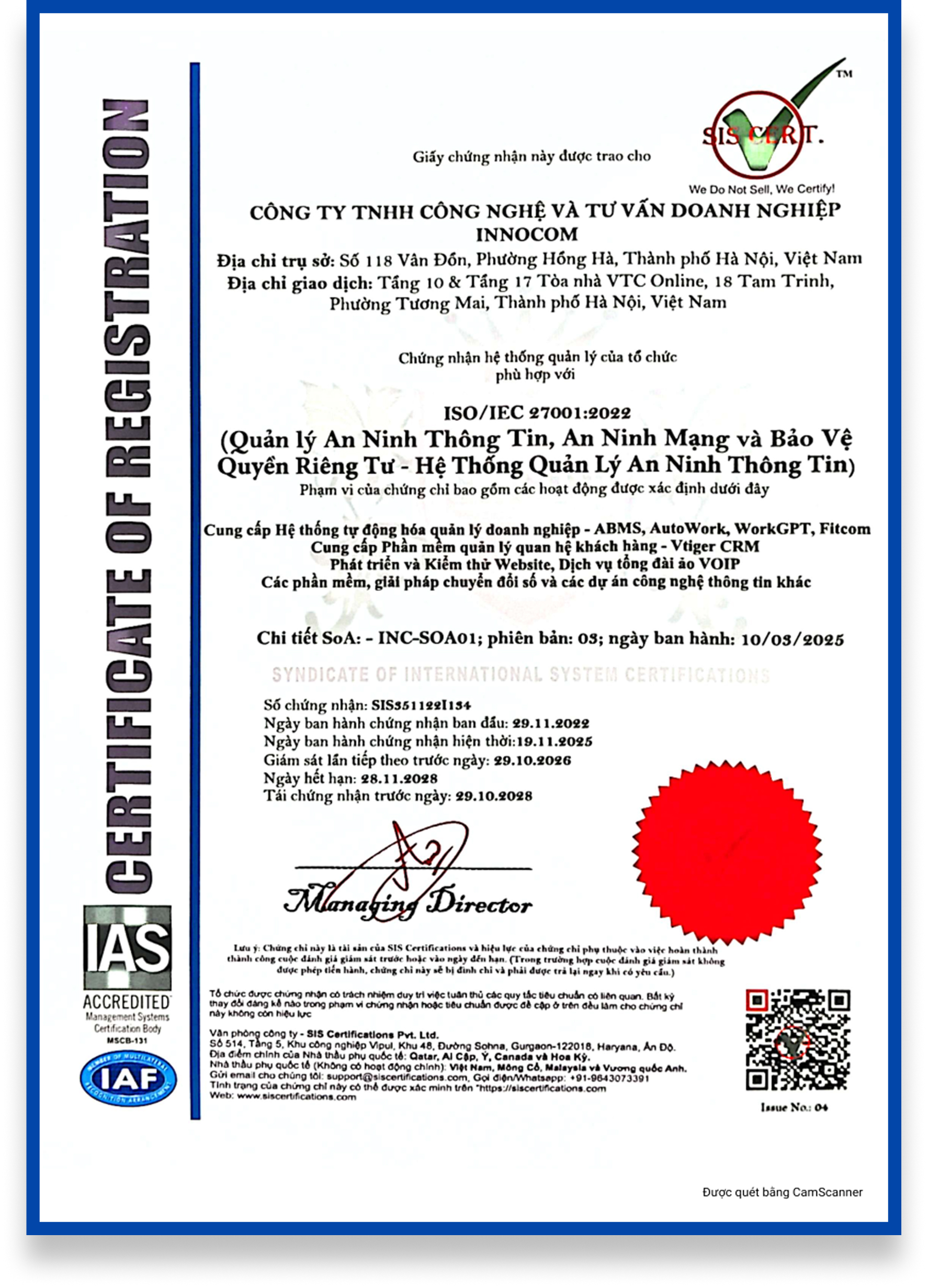 ISO 27001:2022
